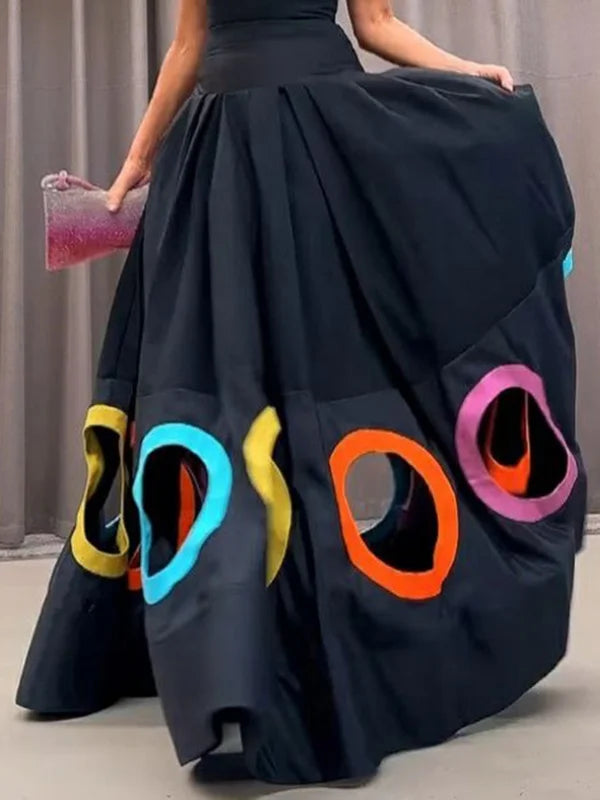 SERENA™ | SLEEVELESS HOLLOW PLEATED MAXI DRESS