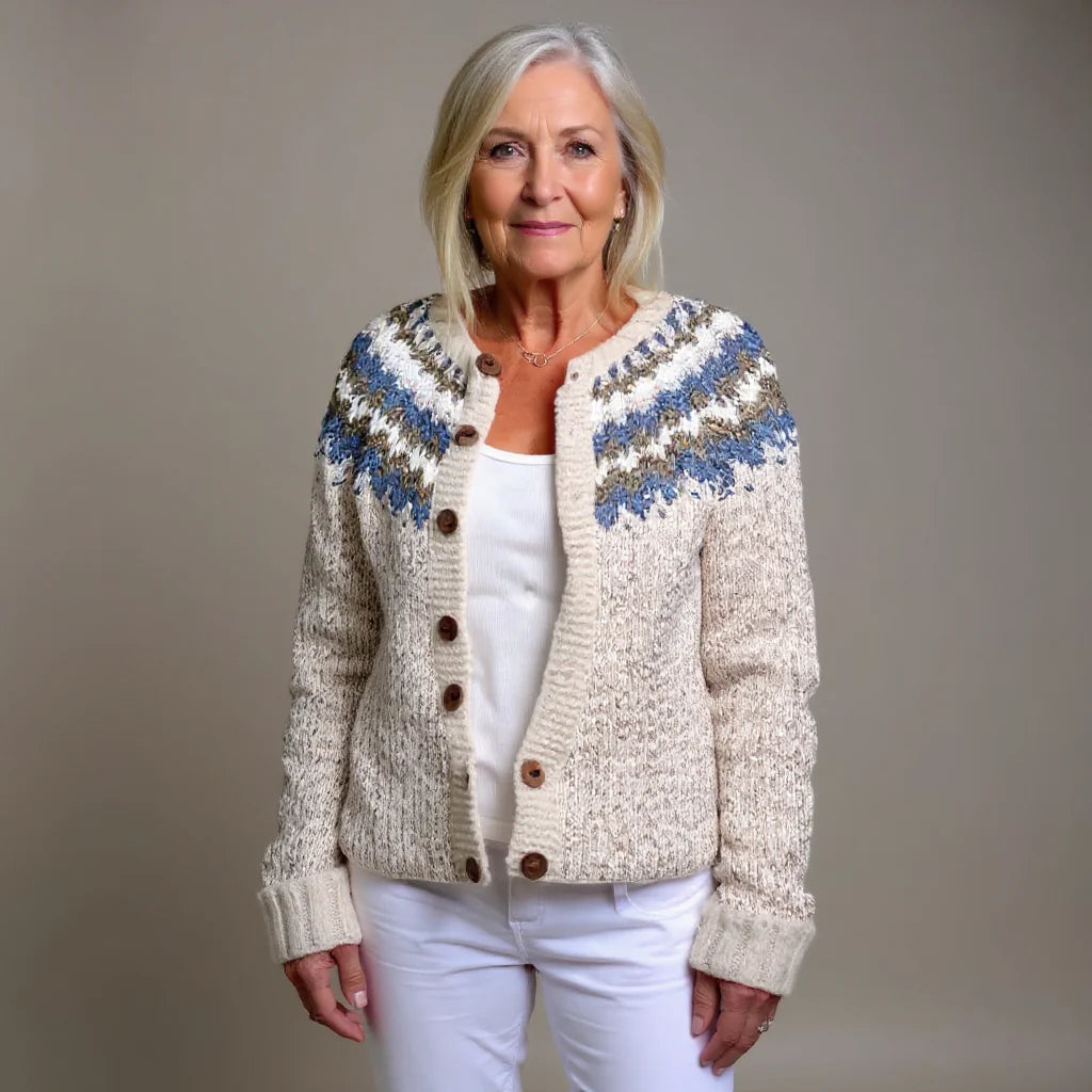 PEYTON™ | VINTAGE ISLANDAIS CARDIGAN