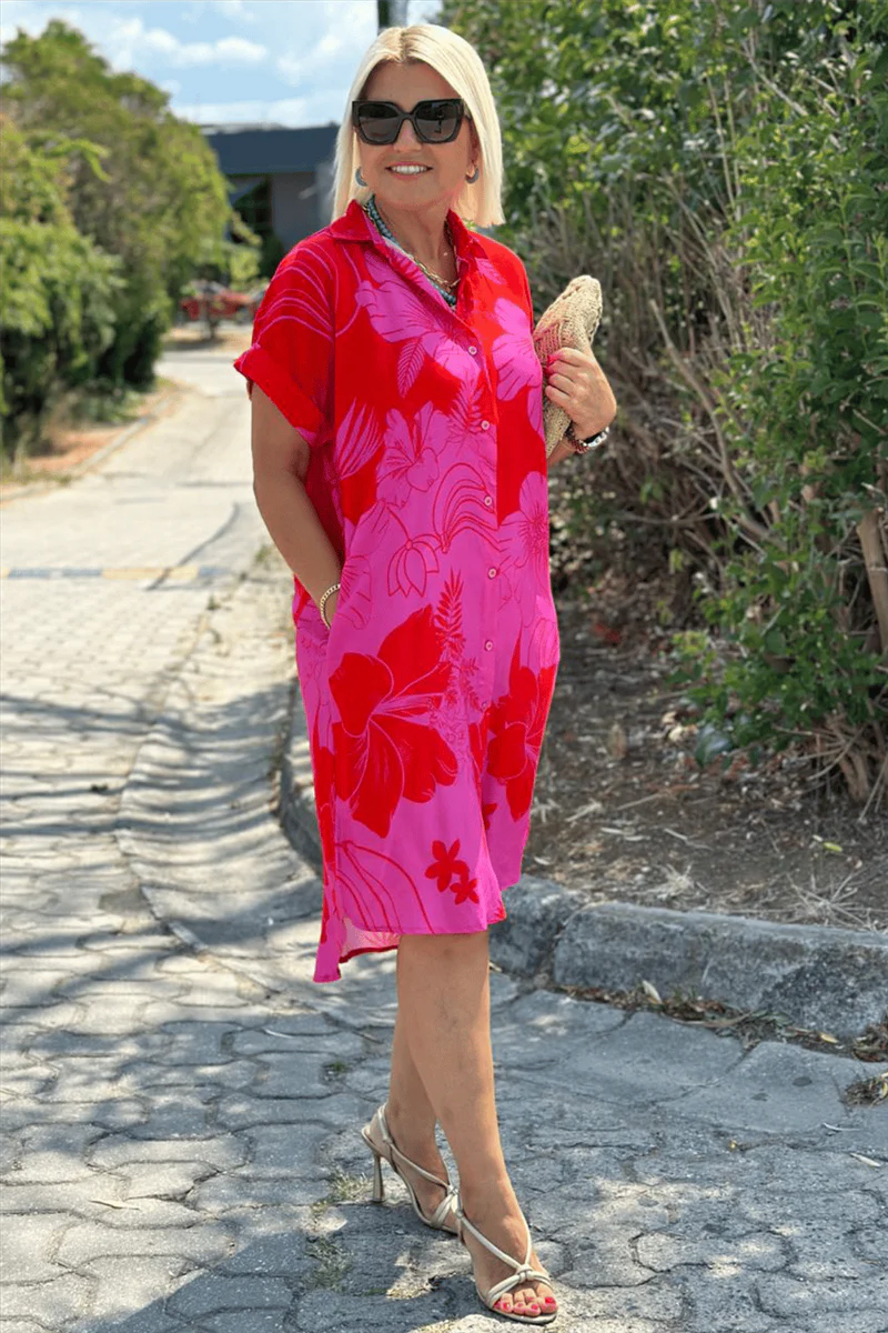 NAOMI™| FLORAL PRINT DRESS