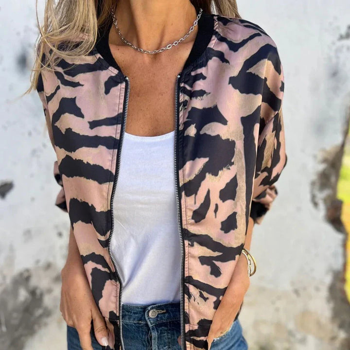 MARÍA™ | ZIP-UP BOMBER JACKET