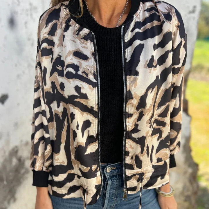 MARÍA™ | ZIP-UP BOMBER JACKET
