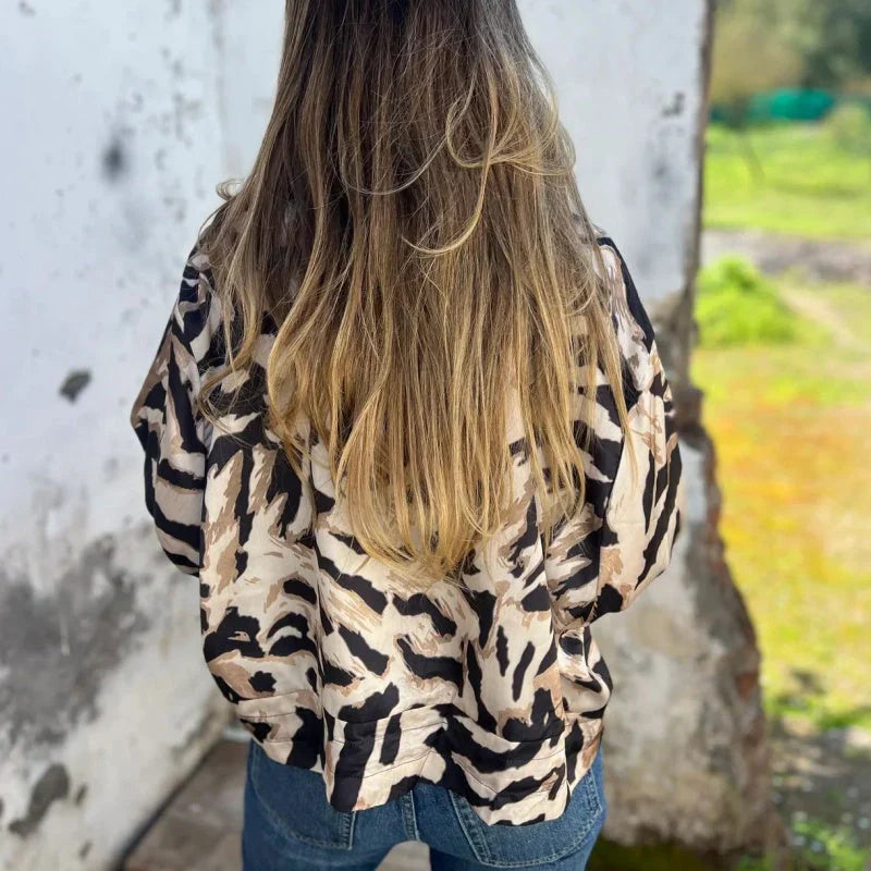 MARÍA™ | ZIP-UP BOMBER JACKET