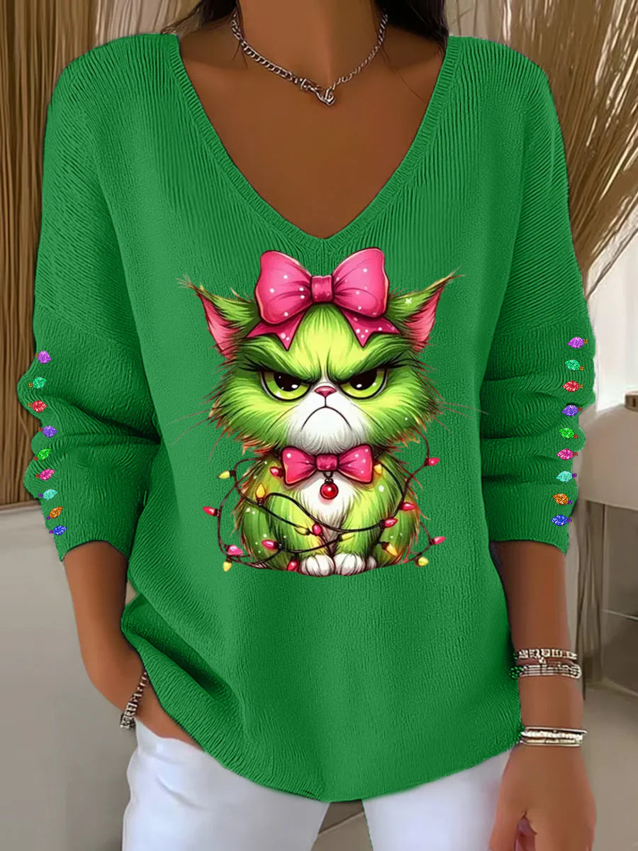 GRINCHÉLLE™ | WOMEN’S FUNNY CHRISTMAS TOP