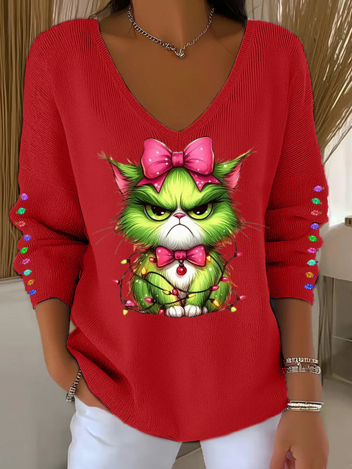 GRINCHÉLLE™ | WOMEN’S FUNNY CHRISTMAS TOP