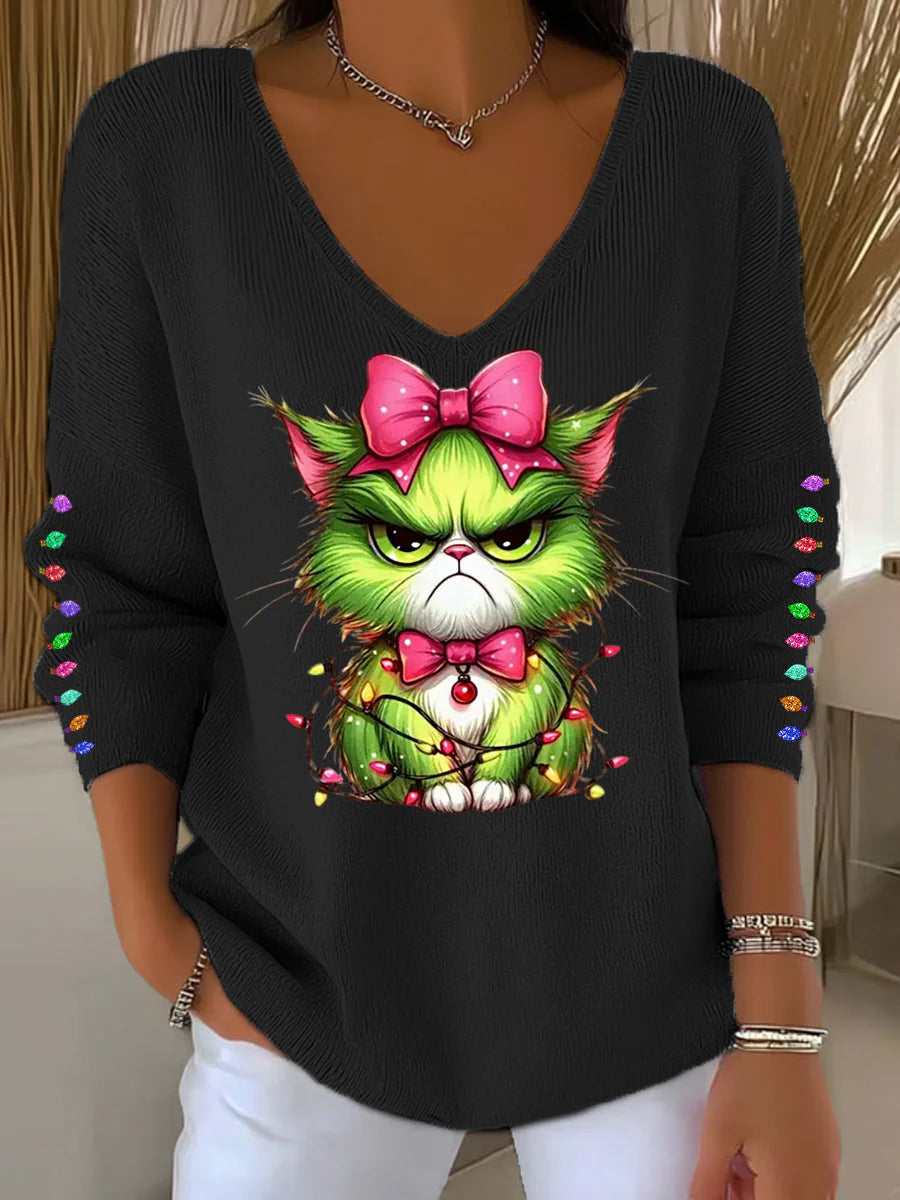 GRINCHÉLLE™ | WOMEN’S FUNNY CHRISTMAS TOP